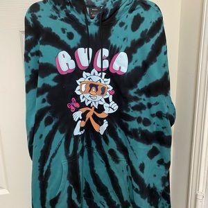 Tie Dye RVCA hoodie